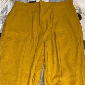 yellow pants